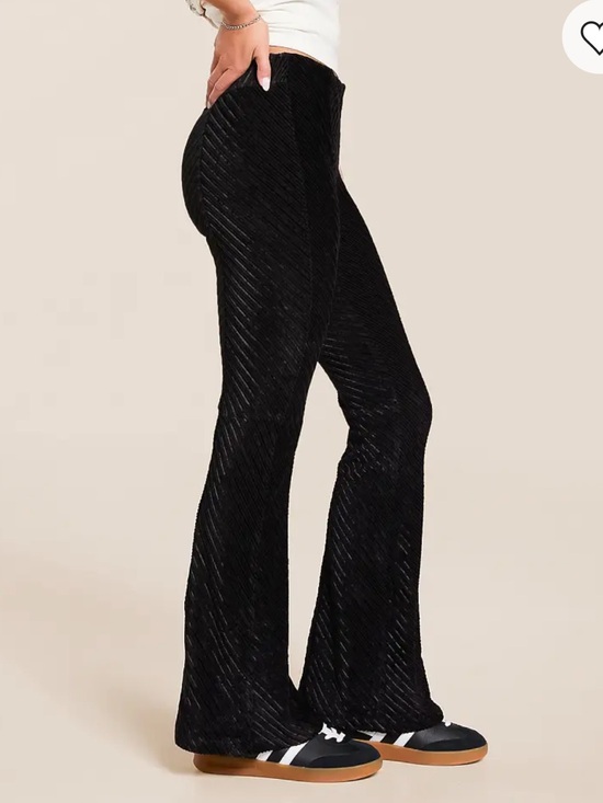 Free People Pants - *NWT* Free People Penny Pull-On Velvet Flare Pants